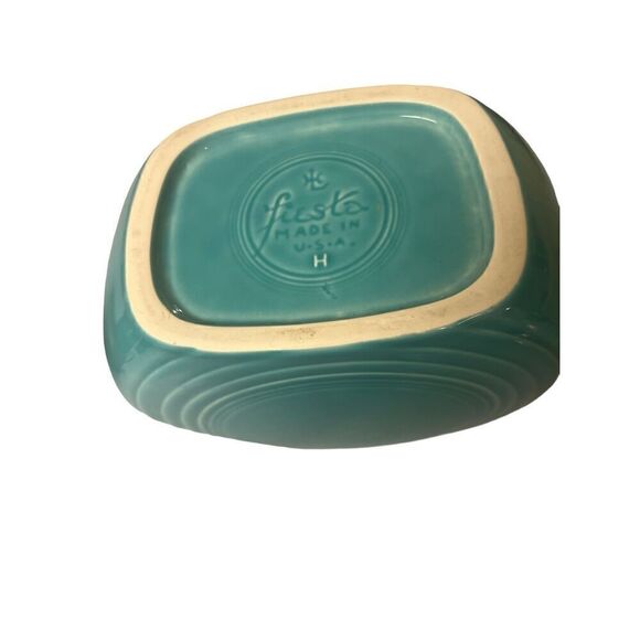 Fiestaware pitcher aqua - Picture 3 of 3